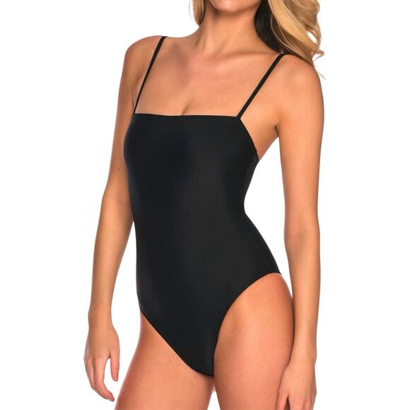 NWT RELLECIGA Classic Bandeau One Piece Swimsuit Medium - Picture 1 of 6